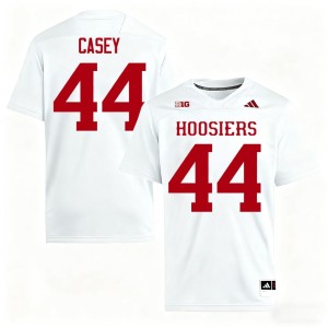 #44 Aaron Casey Men's Hoosiers White Alumni College Football Jersey 479134-329