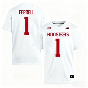 #1 Indiana College Football Amare Ferrell White Mens High School Jerseys 650549-277