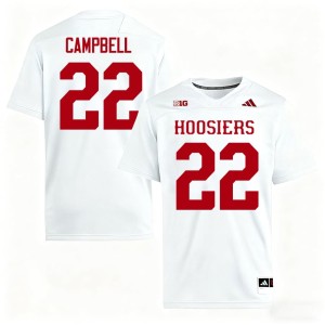 #22 Mens College Football Indiana University Jayreon Campbell Player White Jerseys 896512-513