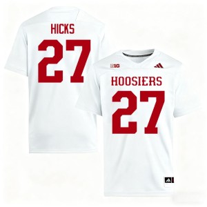 #27 Men's Kasmir Hicks White 2026-27 College Football The Hoosier State Jersey 590263-790