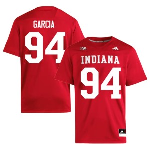 #94 Kyler Garcia College Football Stitched Men The Hoosier State Crimson Jerseys 481681-323