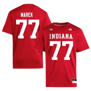 #77 Men's College Football The Hoosier State Crimson 2026 Matt Marek Jerseys 506980-467