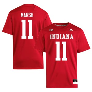 #11 Men's College Football Crimson Nick Marsh IU Hoosiers Alumni Jerseys 273098-819