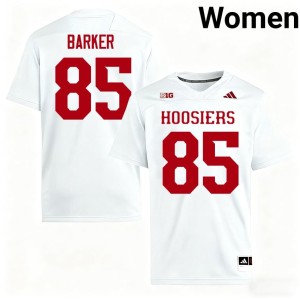 #85 2026-27 Andrew Barker IU Womens College Football White Jerseys 138270-866