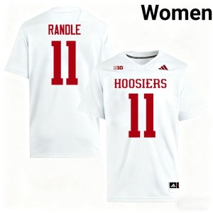 #11 University of Indiana Limited White College Football Antwaan Randle Women's Jersey 503213-781