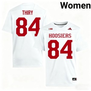 #84 Blake Thiry White Women 2026-27 Indiana University College Football Jersey 448017-741