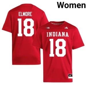 #18 Crimson Women Parker Elmore 2026-27 College Football The Hoosier State Jersey 564650-822