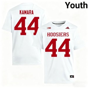 #44 2026 Youth Indiana University White Amari Kamara College Football Jerseys 391151-712