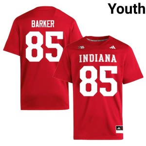 #85 Andrew Barker College Football Replica Youth Crimson Indiana Hoosiers Jersey 534714-822