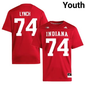 #74 IU Crimson College Football Youth Alumni Bray Lynch Jerseys 237079-275