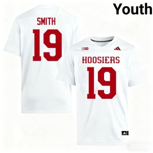 #19 White Zacharey Smith Indiana College Football Limited Youth Jersey 249064-527